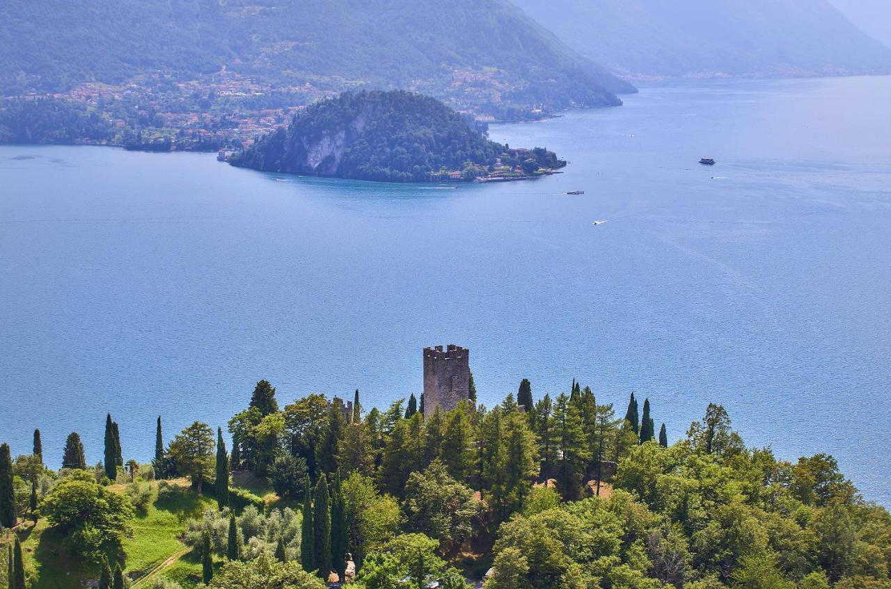 Castello Di Vezio In The Village Varenna Exterior foto